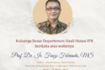 DHH Berduka atas Wafatnya Prof. Fauzi Febrianto