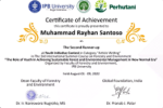 Mahasiswa Fahutan IPB University Raih 3 Penghargaan di Kompetisi Penulisan Ilmiah Internasional